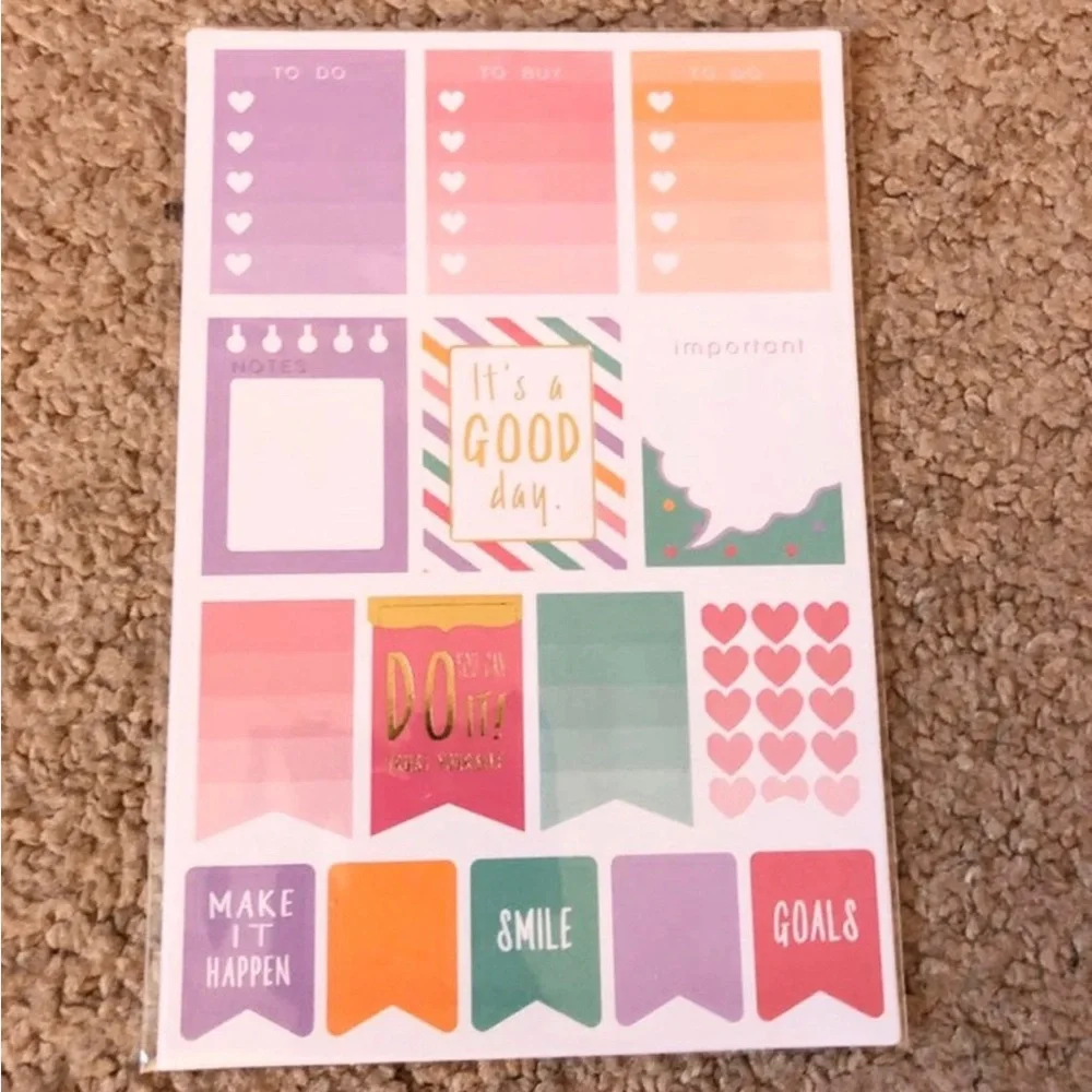 Planner Accessories Lot-Sweets Themed